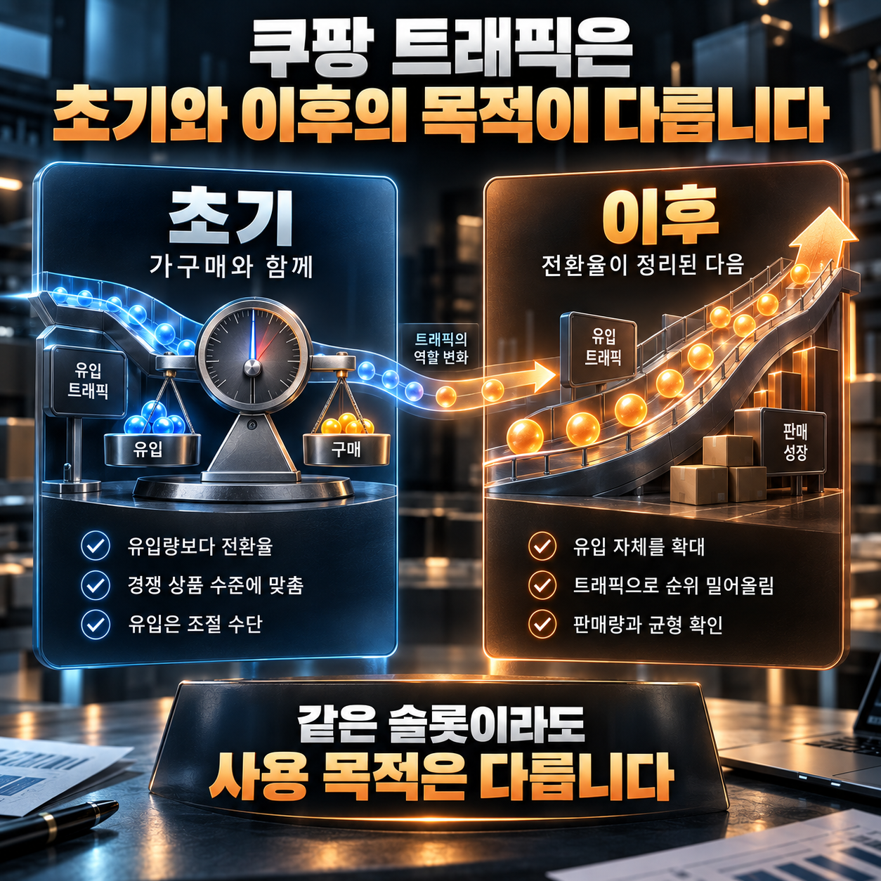 쿠팡 트래픽 많이 넣을수록 좋다는 말이 틀린 이유