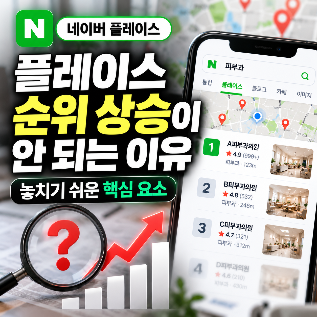 플레이스 순위 상승이 안 되는 이유, 놓치기 쉬운 핵심 요소