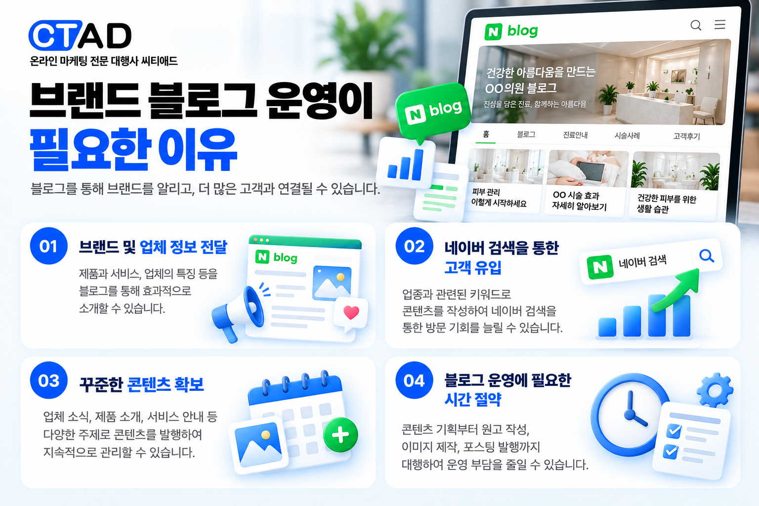 네이버 브랜드 블로그 운영, 콘텐츠 기획부터 포스팅 관리까지 해드립니다. 이미지 3