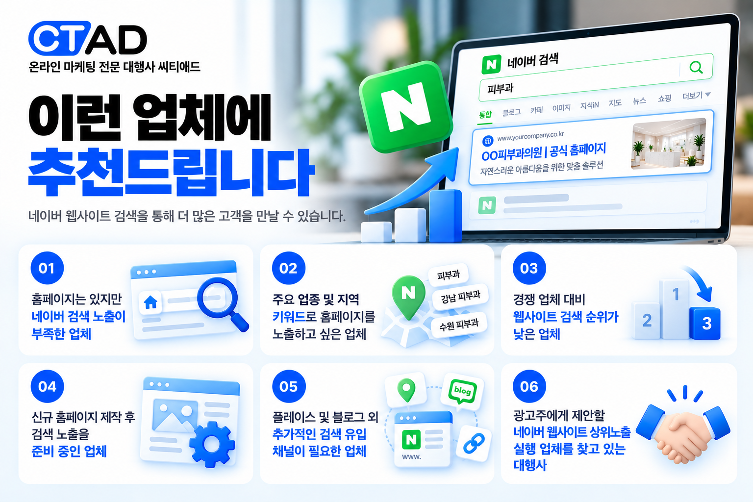 네이버 웹사이트 상위노출, 홈페이지 검색 노출이 고민이라면? 이미지 5