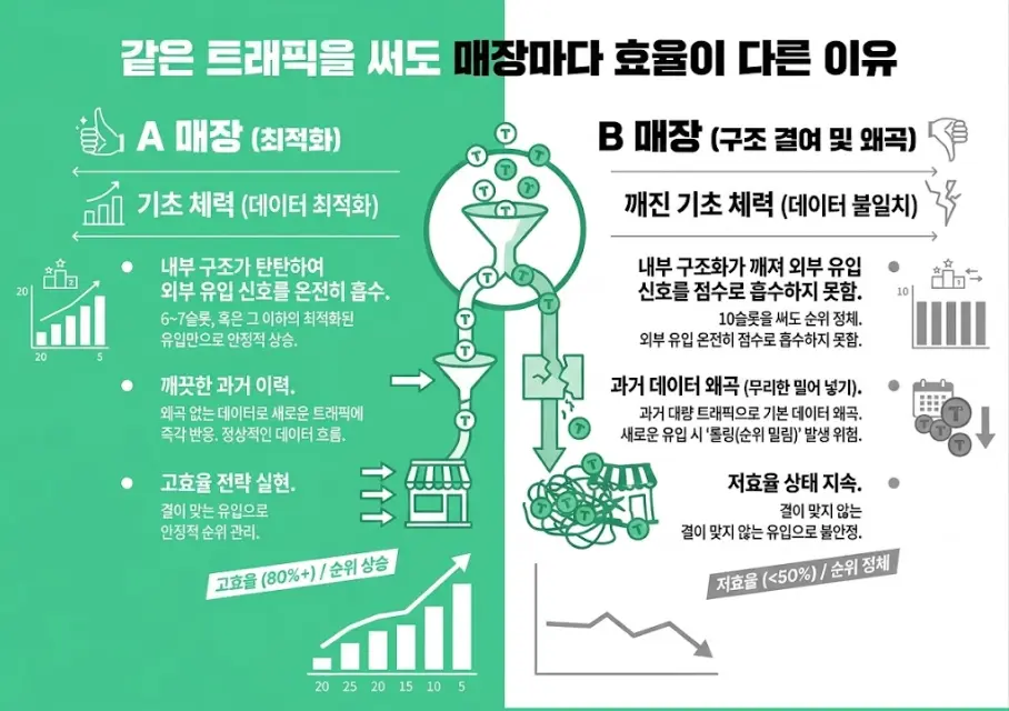 플레이스 트래픽만으로 순위가 안 오르는 이유 본질의 차이 이미지 6